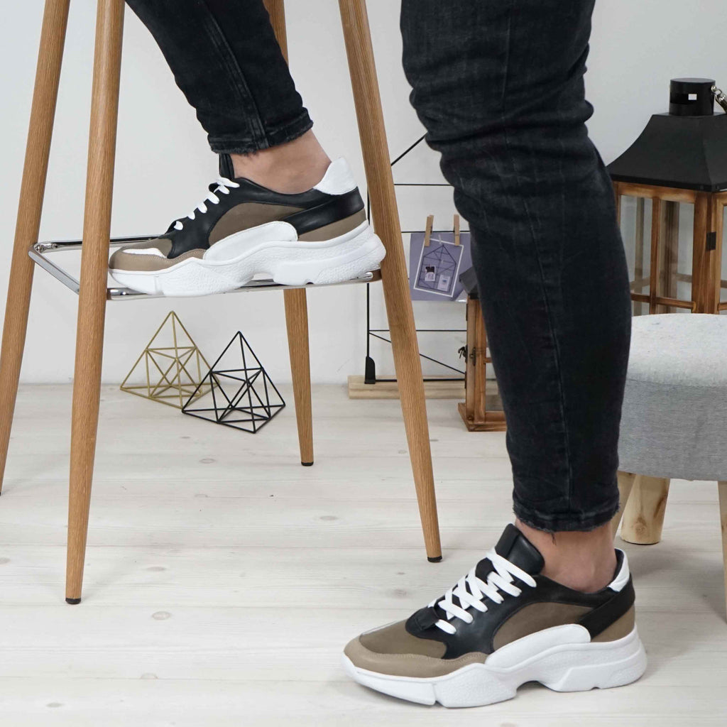 Pantofi Sport Barbati Piele Naturala 460 Maro