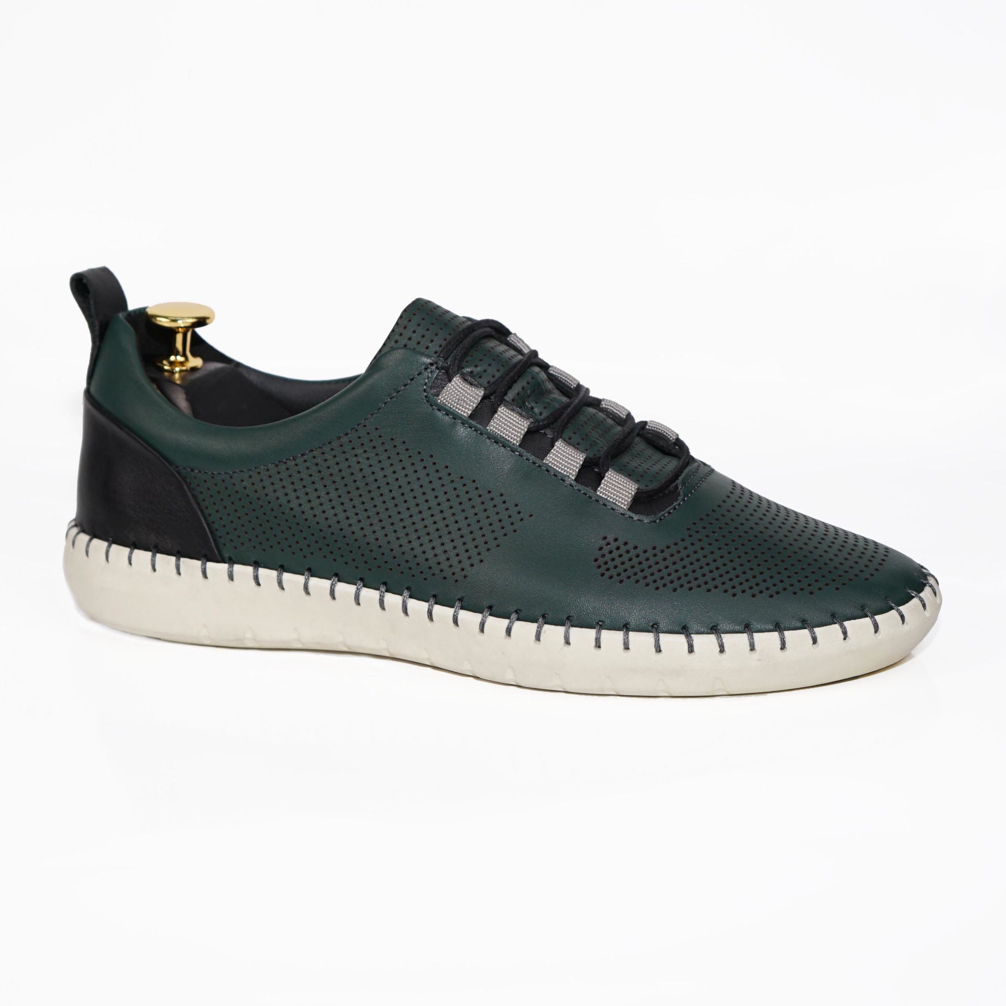 Pantofi Casual Barbati Piele Naturala 691 Verde