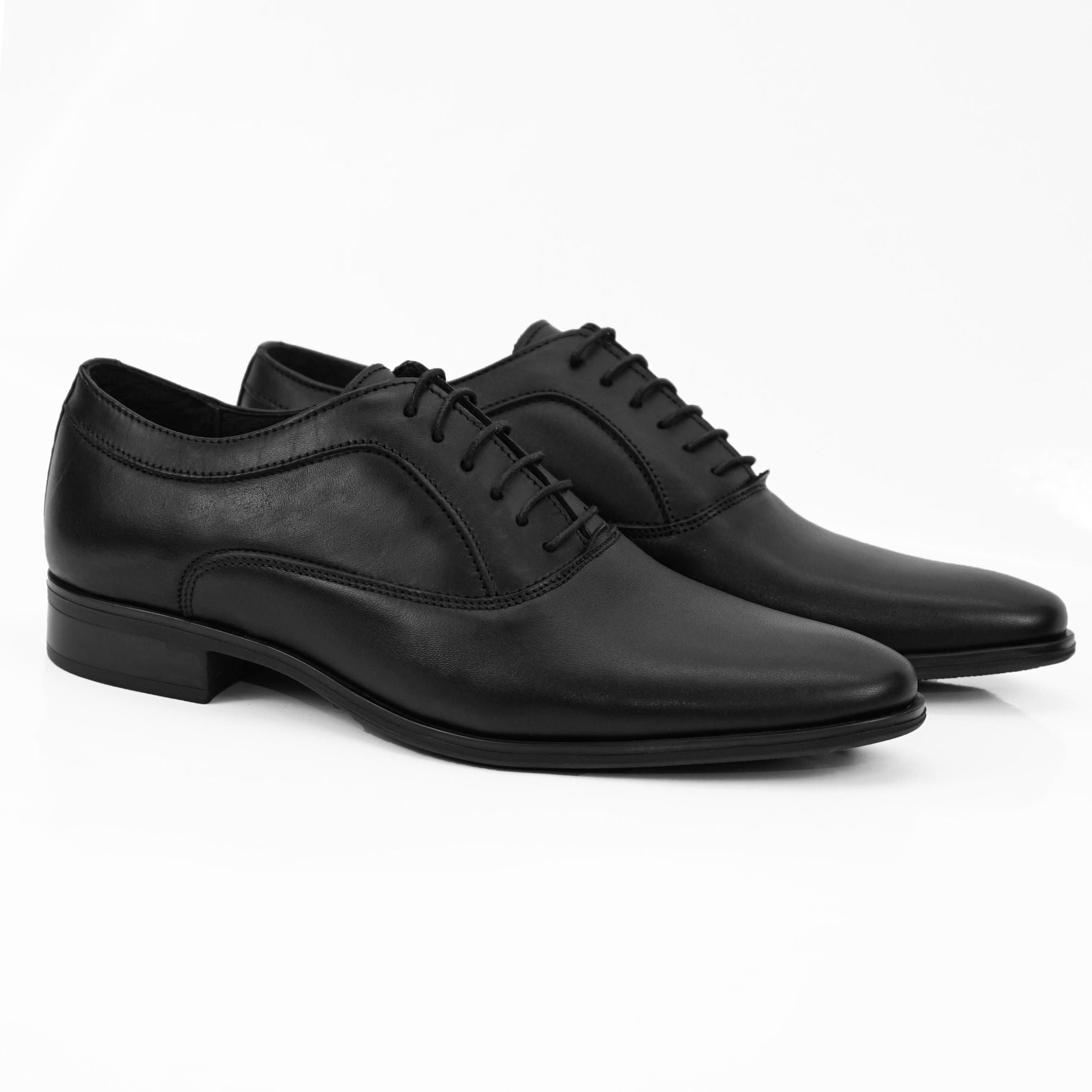 Pantofi Eleganti Barbati Din Piele Naturala 377 Negru 376