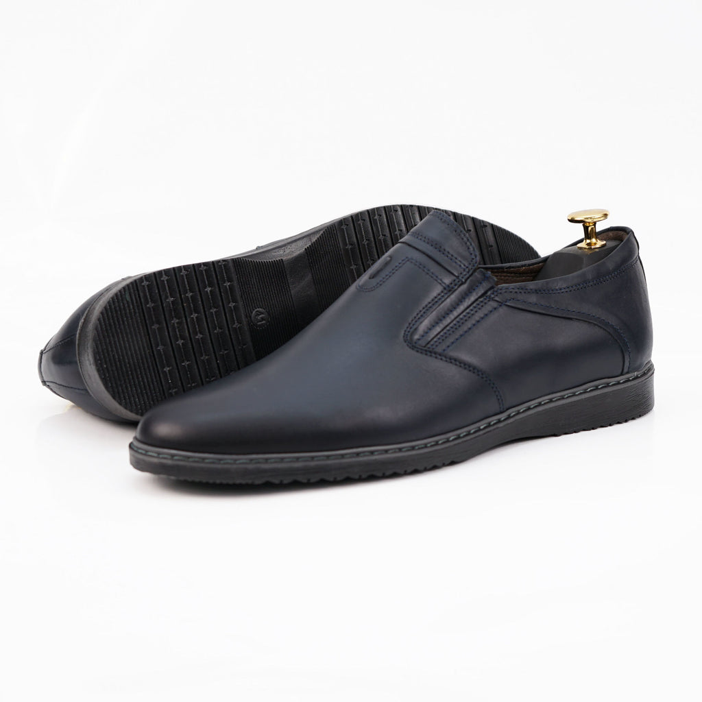 Pantofi Casual Barbati Piele Naturala 551 M Blue