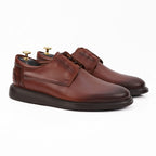Pantofi Casual Barbati Piele Naturala 558 Maro