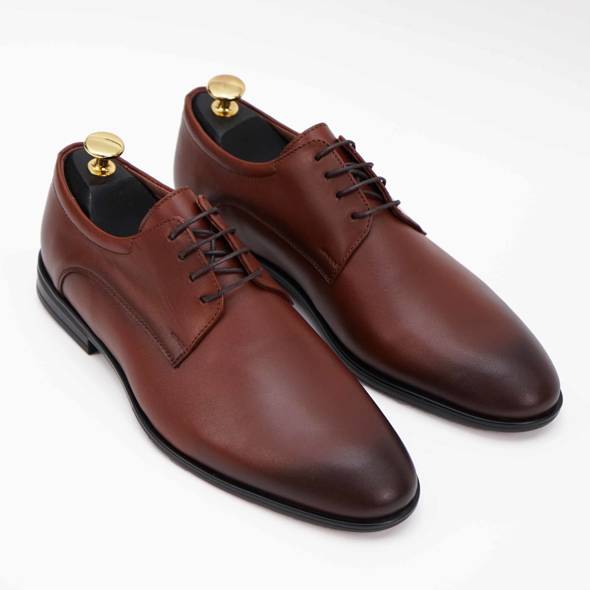 Pantofi Eleganti Barbati Din Piele Naturala 390 Maro