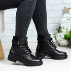 Ghete Dama Piele Naturala 321 Negru