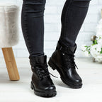 Ghete Dama Piele Naturala 321 Negru