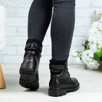 Ghete Dama Piele Naturala 321 Negru