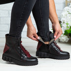 Ghete Dama Piele Naturala 707 Negru