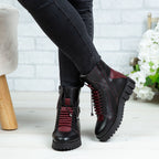 Ghete Dama Piele Naturala 707 Negru