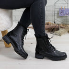 Ghete Dama Piele Naturala 780 Negru