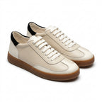 Pantofi COD 128. casual din piele naturala culoare  NATUR