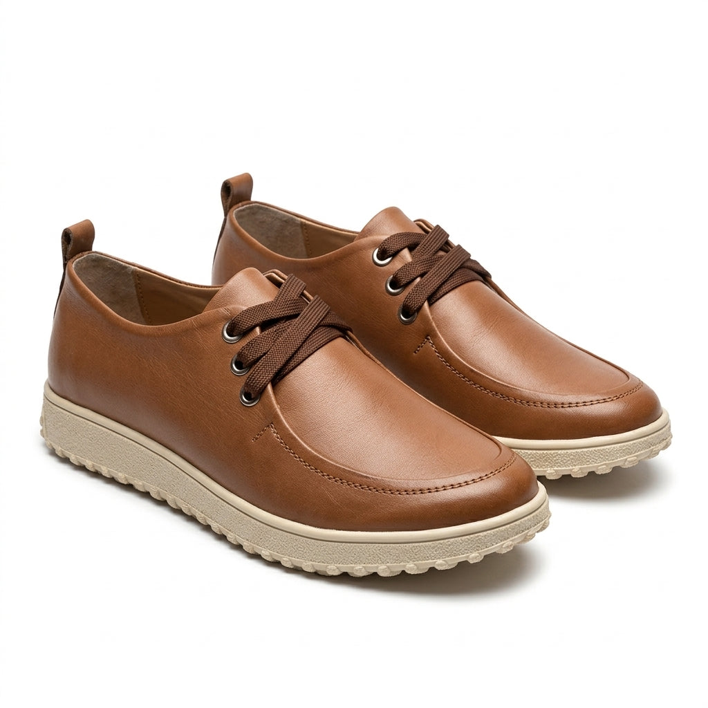 Mocasini damă culoare maro. din Piele naturala . COD 1422
