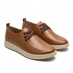 Mocasini damă culoare maro. din Piele naturala . COD 1422