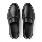 Mocasini damă culoare negru din Piele naturala . COD 1423