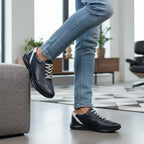 Pantofi sport bărbați piele naturală 430 bleumarin