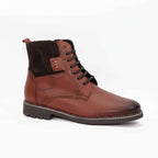 Ghete bărbați piele naturală 843 maro