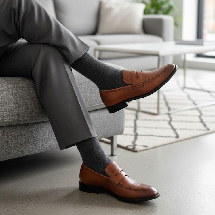 Pantofi eleganți bărbați din piele naturală