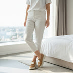 Mocasini damă culoare maro din piele naturală cod 139