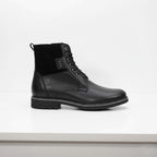 Ghete bărbați piele naturală 843 negru