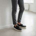 Pantofi eleganți bărbați din piele naturală 977 Negru