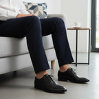 Pantofi eleganți bărbați din piele naturală O25 Negru