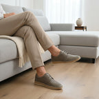 Pantofi casual bărbați piele naturală 663 bej