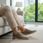 Pantofi casual bărbați piele naturală 663 bej