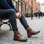 Ghete bărbați piele naturală | 850 Maro