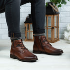 Ghete bărbați piele naturală | 850 Maro