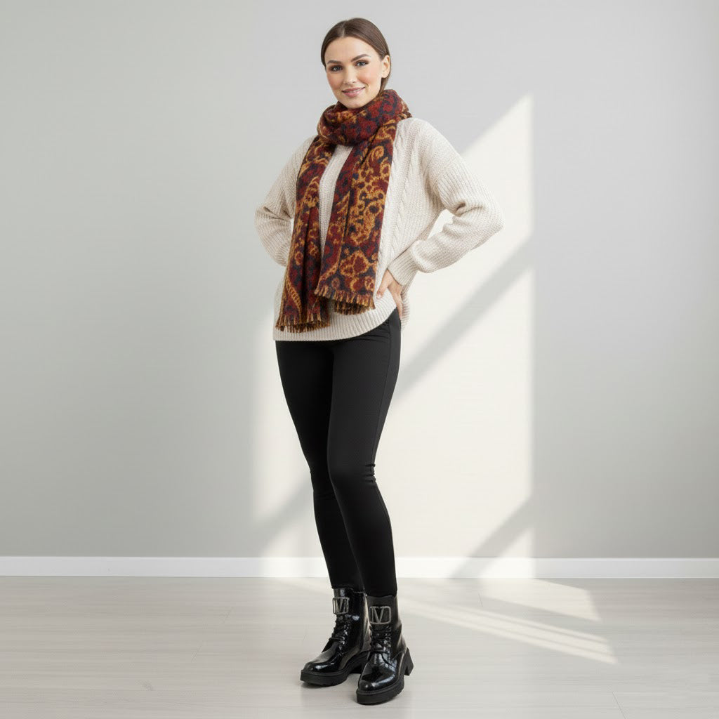 Ghete de damă din piele naturală lacuita | 730 Culoare negru lac