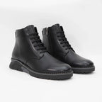 Ghete bărbați piele naturală 840 negru