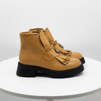 Ghete damă piele naturală  | cod 743 culoare maro