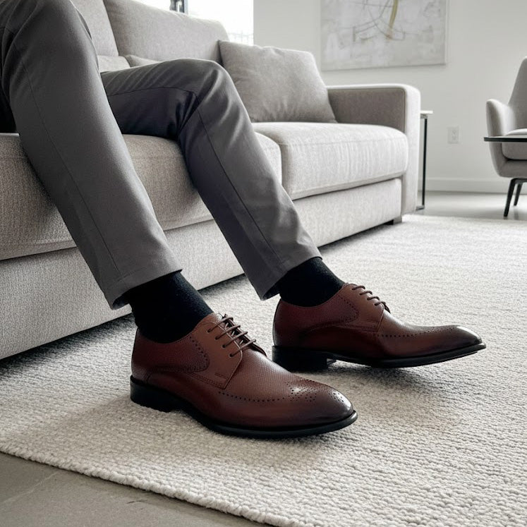 Pantofi eleganți bărbați din piele naturală