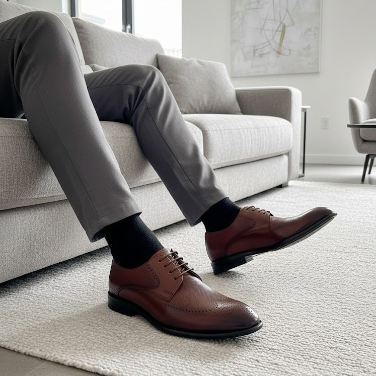 Pantofi eleganți bărbați din piele naturală