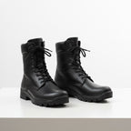 Ghete bărbați piele naturală | TIM 350 negru