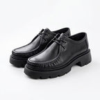 Pantofi damă piele naturală. cod 1421. culoare negru box