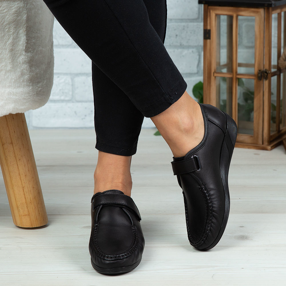 Does not move thing Employee Demalis | Magazin Online încălțăminte din piele naturală. Pantofi damă piele  naturală 140 Negru