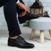 Imagine Pantofi eleganți bărbați din piele naturală 1050 Negru