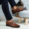 Imagine Pantofi eleganți bărbați din piele naturală 301 Maro