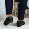 Imagine Pantofi eleganți bărbați din piele naturală 301-R2 Negru