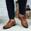 Imagine Pantofi eleganți bărbați din piele naturală 399 MD Maro
