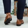 Imagine Pantofi eleganți bărbați din piele naturală 399 MD Maro