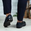 Imagine Pantofi eleganți bărbați din piele naturală 399 Blue