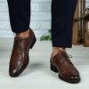 Imagine Pantofi eleganți bărbați din piele naturală 309  Maro