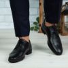 Imagine Pantofi eleganți bărbați din piele naturală 325 Negru