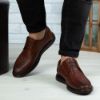 Imagine Pantofi casual bărbați piele naturală 558 P Maro
