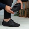 Imagine Pantofi casual bărbați piele naturală 650-S Negru