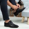 Imagine Pantofi eleganți bărbați din piele naturală 391 Negru