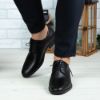 Imagine Pantofi eleganți bărbați din piele naturală 308 Negru