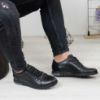 Imagine Pantofi sport bărbați piele naturală 433Y Negru TS