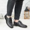 Imagine Pantofi eleganți bărbați din piele naturală 397 negru SW
