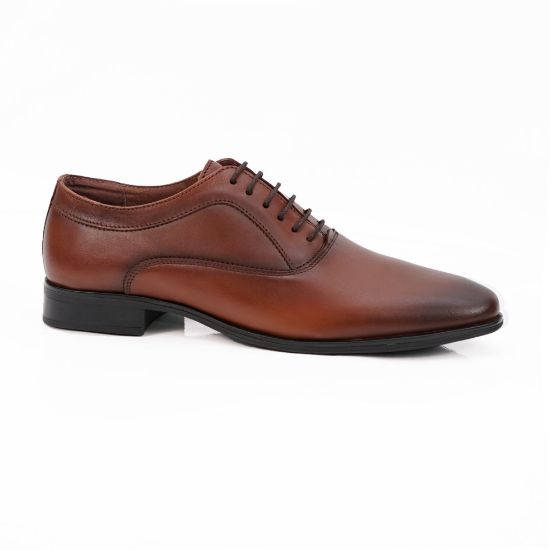 Imagine Pantofi eleganți bărbați din piele naturală 377 Maro